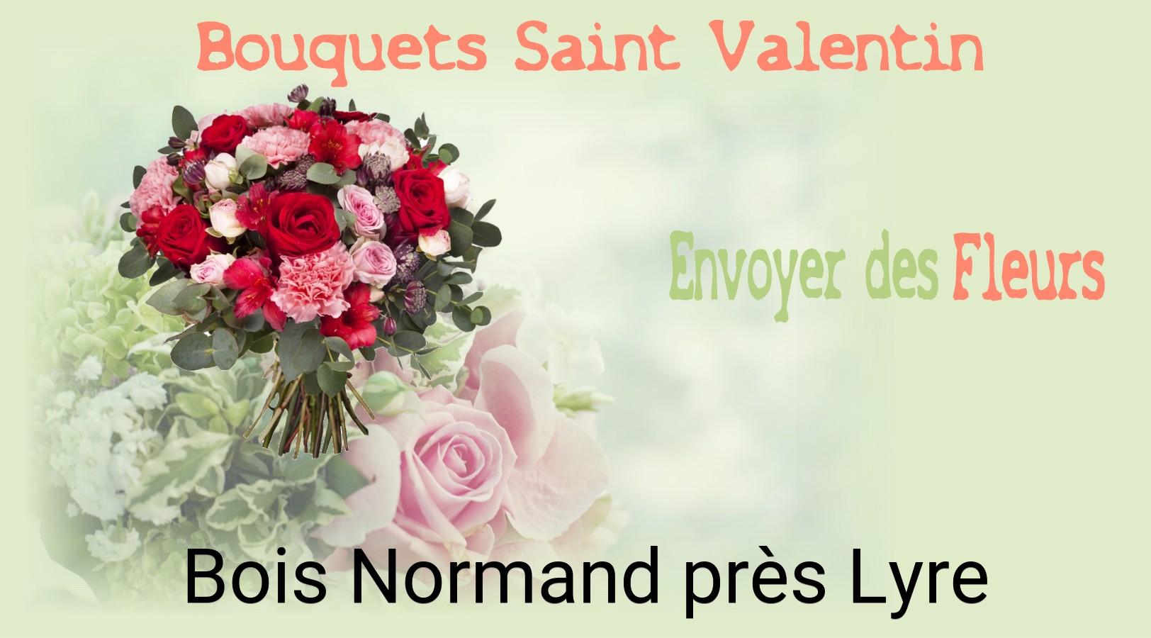 Roses de Saint-Valentin livrées à Bois-Normand-près-Lyre